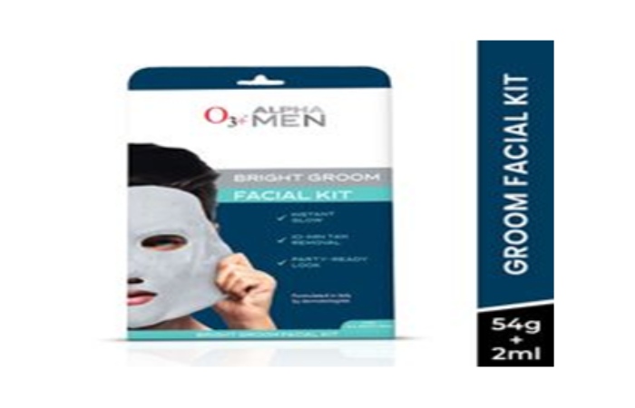 O3+ Alpha Men Bright Groom Facial Kit