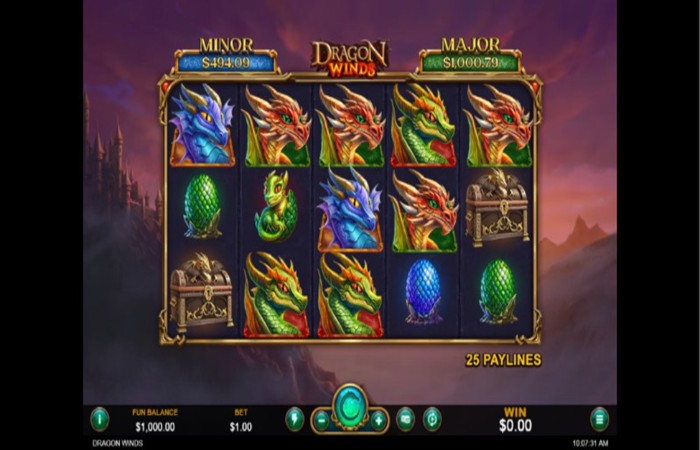 Dragon Winds at Slots of Vegas